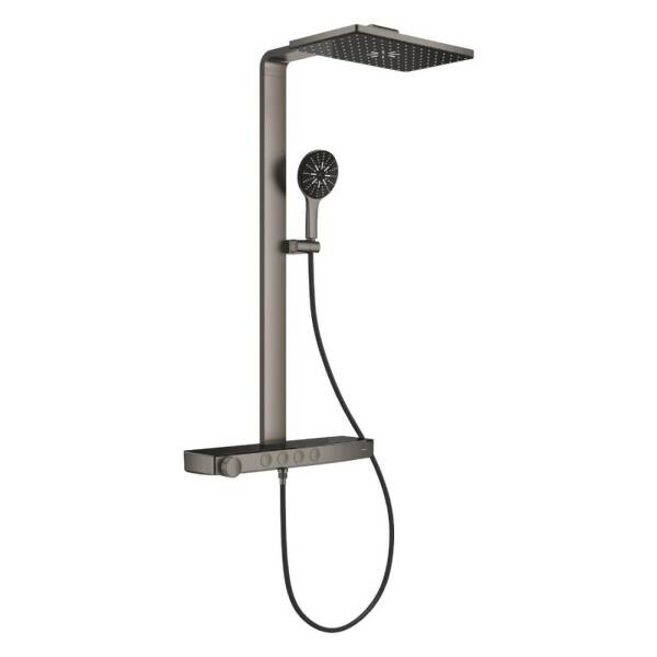 Grohe Rainshower Aqua Pure Duvara Monte Termostatik Bataryalı Duş Sistemi 100961AL00 - 2