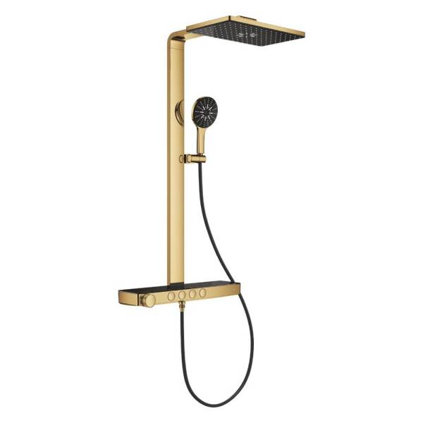 Grohe Rainshower Aqua Pure Duvara Monte Termostatik Bataryalı Duş Sistemi 100961GL00 - 2