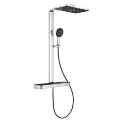 Grohe Rainshower Aqua Pure Duvara Monte Termostatik Bataryalı Duş Sistemi 100961KI00 - 2