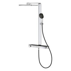 Grohe Rainshower Aqua Pure Duvara Monte Termostatik Bataryalı Duş Sistemi 100961KI00 - 4
