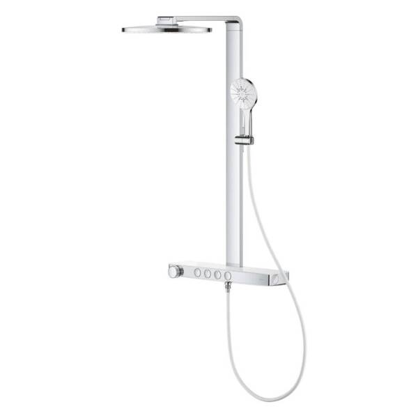 Grohe Rainshower Aqua Pure Duvara Monte Termostatik Bataryalı Duş Sistemi 1009640000 - 4
