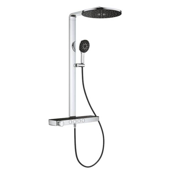 Grohe Rainshower Aqua Pure Duvara Monte Termostatik Bataryalı Duş Sistemi 100964KI00 - 2