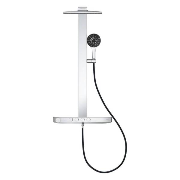 Grohe Rainshower Aqua Pure Duvara Monte Termostatik Bataryalı Duş Sistemi 100964KI00 - 3