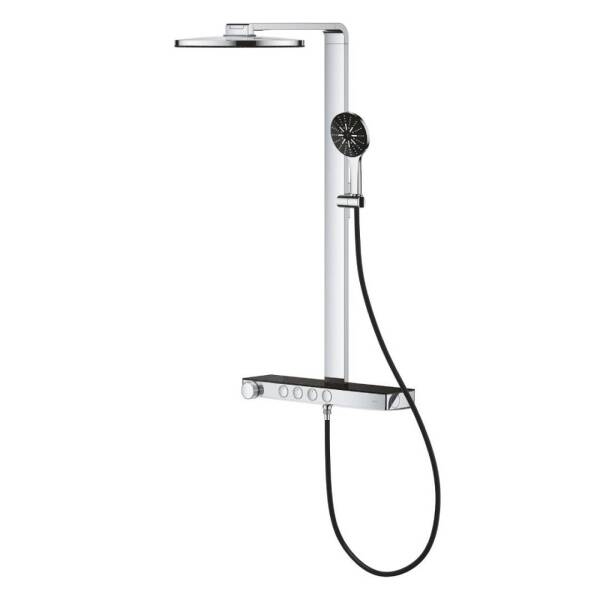 Grohe Rainshower Aqua Pure Duvara Monte Termostatik Bataryalı Duş Sistemi 100964KI00 - 4