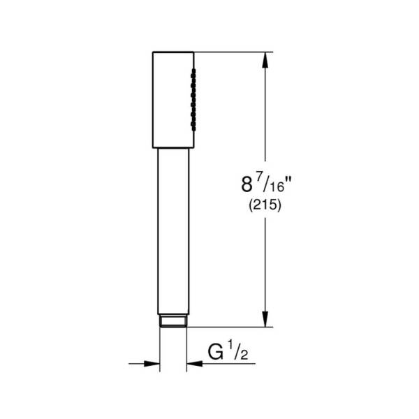 Grohe Rainshower Aqua Stick El Duşu 1 Akışlı 26465A00 - 2