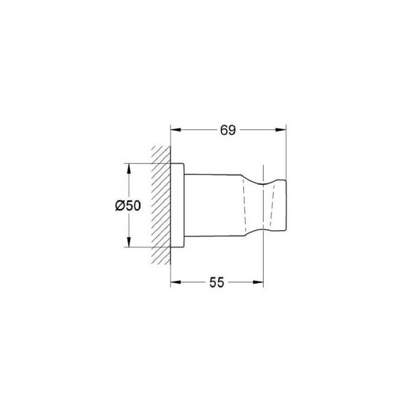 Grohe Rainshower El Duşu Askısı 27074DL0 - 3