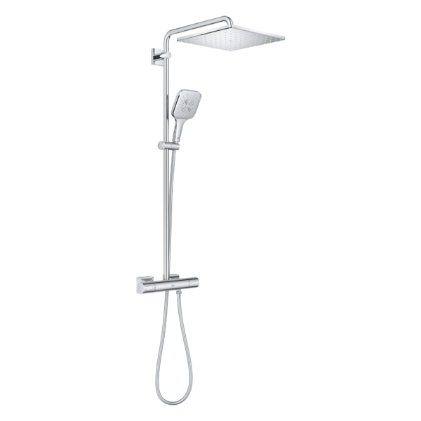 Grohe Rainshower SmartActive 310 Duvara Monte Termostatik Bataryalı Duş Sistemi 26652000 - 2