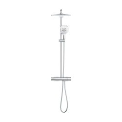 Grohe Rainshower SmartActive 310 Duvara Monte Termostatik Bataryalı Duş Sistemi 26652000 - 3