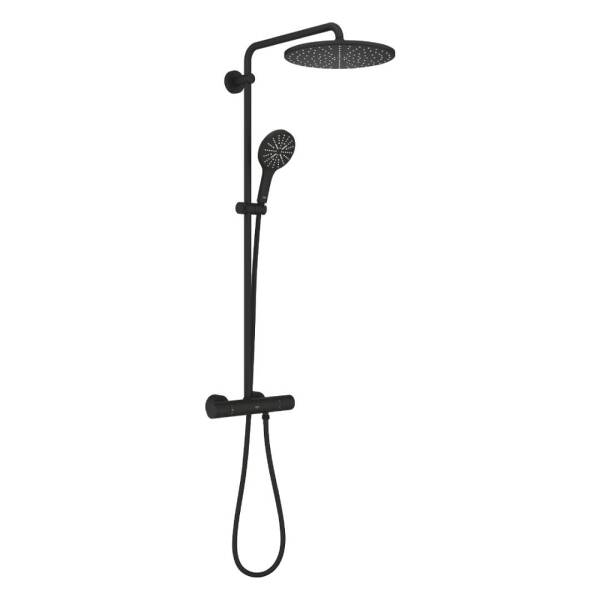 Grohe Rainshower Smartactive 310 Duvara Monte Termostatik Bataryalı Duş Sistemi - 2