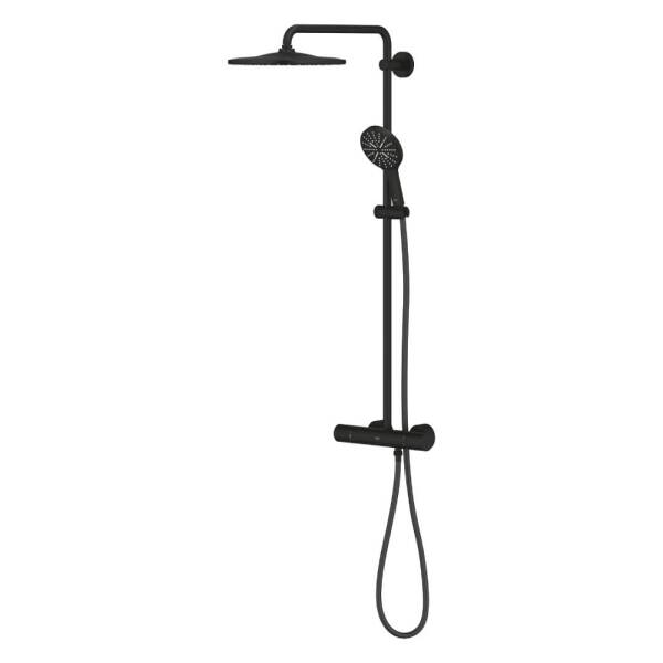 Grohe Rainshower Smartactive 310 Duvara Monte Termostatik Bataryalı Duş Sistemi - 4