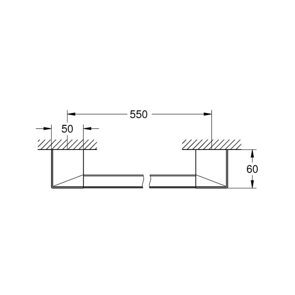 Grohe Selection Cube Tutamak Havluluk 40807000 - 2