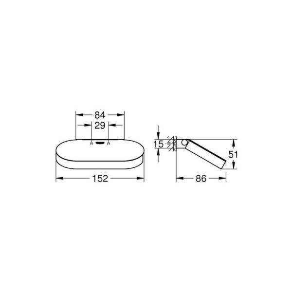 Grohe Selection Tuvalet Kağıtlığı 41069000 - 4