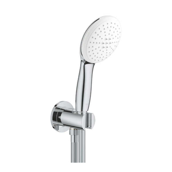 Grohe Tempesta 110 Su Çıkış Dirsekli El Duşu Seti 2 Akışlı Rain Jet 26406003 - 1