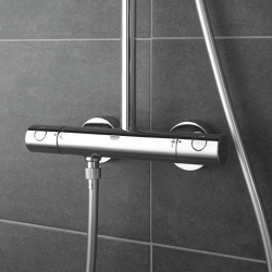 Grohe Tempesta Cosmopolitan System 250 Duvar Bağlantılı Divertörlü Duş Sistemi 26675000 - 5