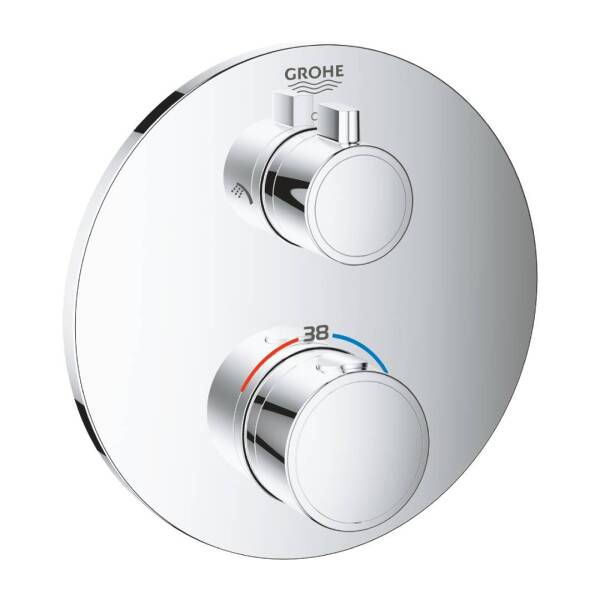 Grohe Grohtherm Termostatik Banyo Duş Bataryası 2 Çıkışlı 24076000 - 2