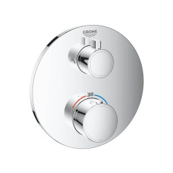Grohe Grohtherm Termostatik Banyo Duş Bataryası 2 Çıkışlı 24076000 - 1