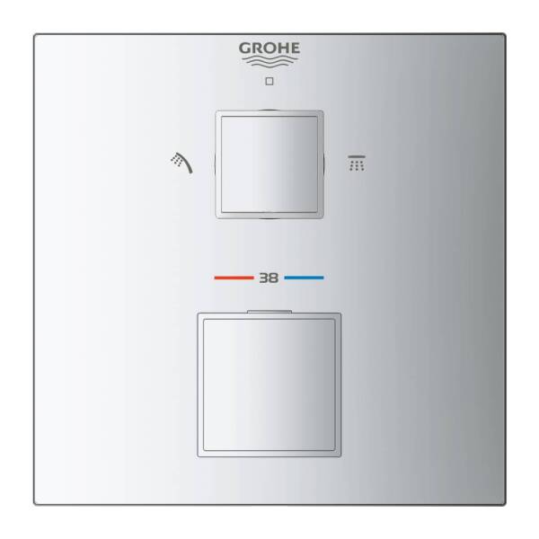 Grohe Grohtherm Cube Termostatik Banyo Duş Bataryası24154000 - 3