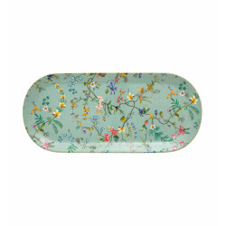 Pip Studio Jolie Mavi Oval Kek Servis Tabağı 33 cm - 1
