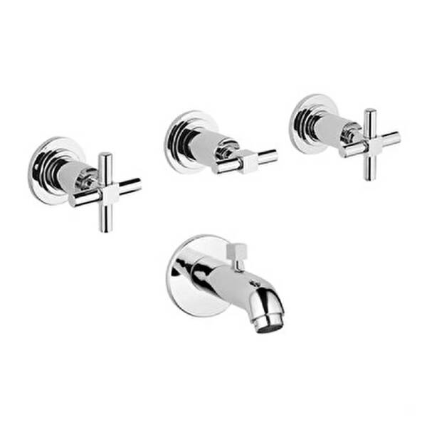 Vitra Artema Juno Ankastre Banyo Bataryası Krom A40832 - 1