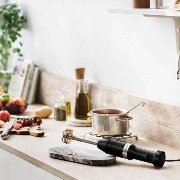KitchenAid 5KHBV83EOB Aksesuarlı El Blender Seti Onyx Black - 7