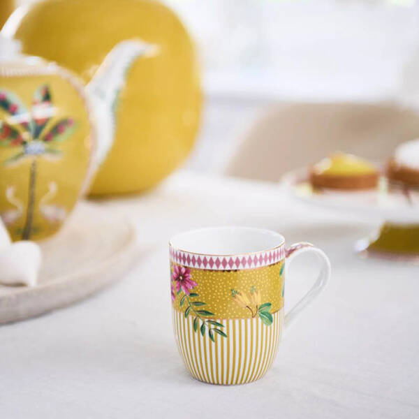 La Majorelle İkili Sarı Küçük Mug Seti 145 ml Sarı - 2