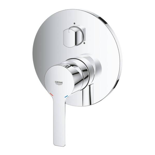 Grohe Lineare Tek Kumandalı 3 Yönlü Banyo Bataryası 24095001 - 4