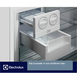 Electrolux TwinTech Alttan Donduruculu No Frost Buzdolabı 70 Cm LNT7ME46W2 - 5