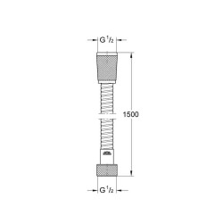 Grohe Relexaflex Duş Hortumu 150 Cm 28143000 - 3