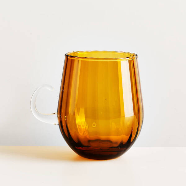 Paşabahçe Optikli Fincan Amber - 1