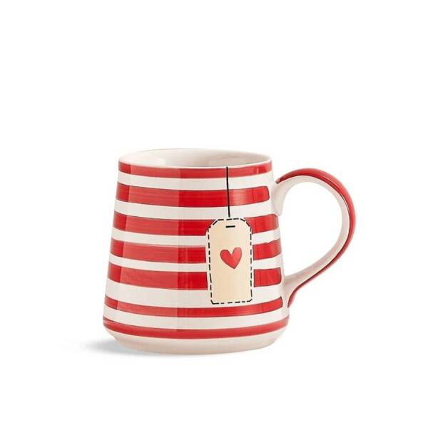 Paşabahçe Heart Tag Seramik Kupa Seti 2 Adet - 2