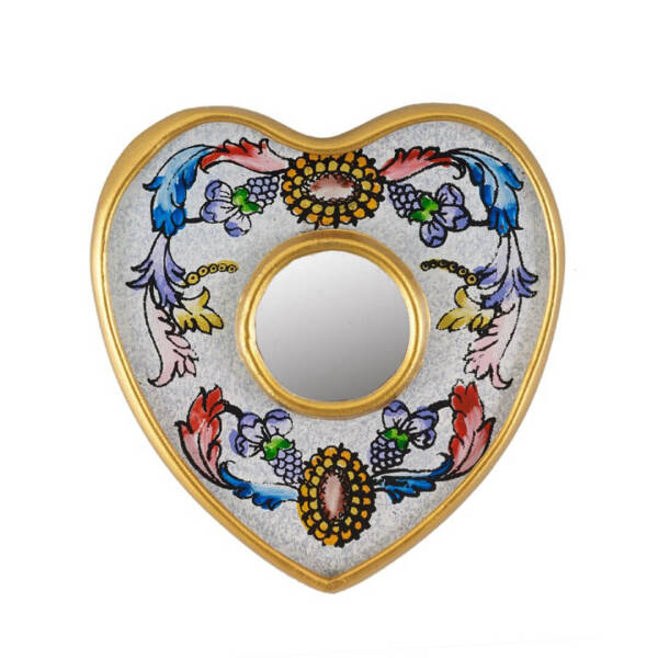 Paşabahçe Mini Kalp Ayna - 1