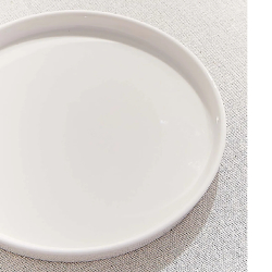 Paşabahçe Solid Porselen Ekmek Tabağı Beyaz 14.8 cm - 3