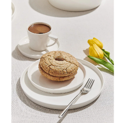 Paşabahçe Solid Porselen Ekmek Tabağı Beyaz 14.8 cm - 4