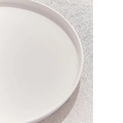 Paşabahçe Solid Porselen Pasta Tabağı Beyaz 20 cm - 2