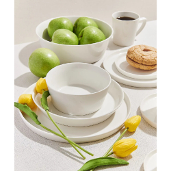 Paşabahçe Solid Porselen Salata Kase Beyaz 14.5 cm - 5