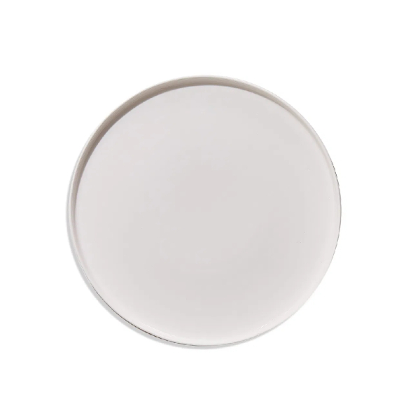 Paşabahçe Solid Porselen Supla Tabak Beyaz 30.5 cm - 1