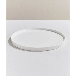 Paşabahçe Solid Porselen Supla Tabak Beyaz 30.5 cm - 2