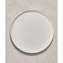 Paşabahçe Solid Porselen Yemek Tabağı Beyaz 25.3 cm - 1