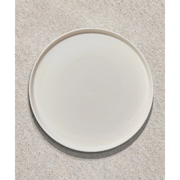 Paşabahçe Solid Porselen Yemek Tabağı Beyaz 25.3 cm - 1