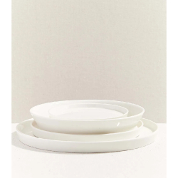Paşabahçe Solid Porselen Yemek Tabağı Beyaz 25.3 cm - 5