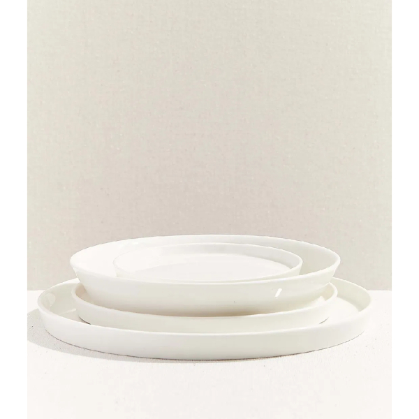 Paşabahçe Solid Porselen Yemek Tabağı Beyaz 25.3 cm - 5