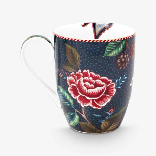 Pip Studio Berry Blues İkili Büyük Mug Seti Mavi 350 ml - 5