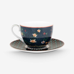 Pip Studio Berry Blues İkili Çay Fincanı Seti Mavi 280 ml - 4