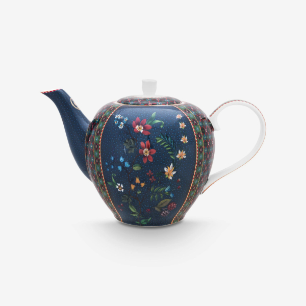 Pip Studio Berry Blues Mavi Demlik 1600 ml - 1