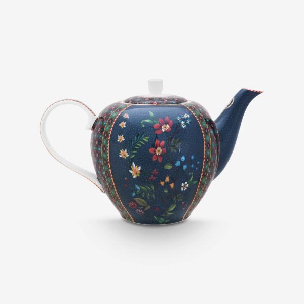 Pip Studio Berry Blues Mavi Demlik 1600 ml - 4