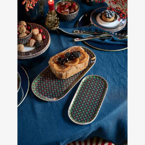 Pip Studio Berry Blues Servis Tabağı Yeşil 25 cm - 2