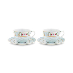 Pip Studio Blushing Birds Beyaz Çay Fincanı Seti 280 ml 2 Adet - 1