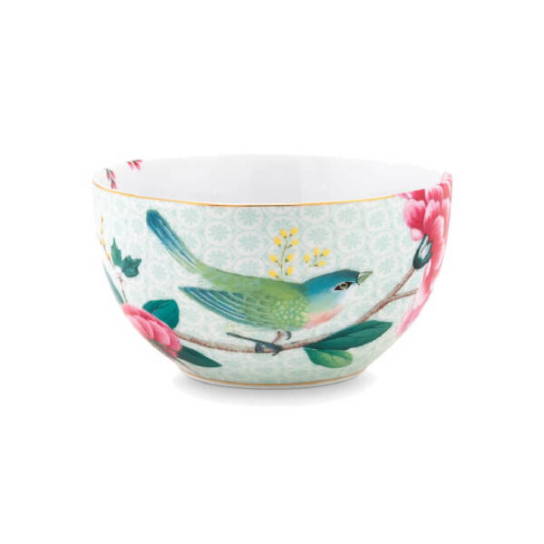 Pip Studio Blushing Birds Beyaz Kase 12 cm - 1