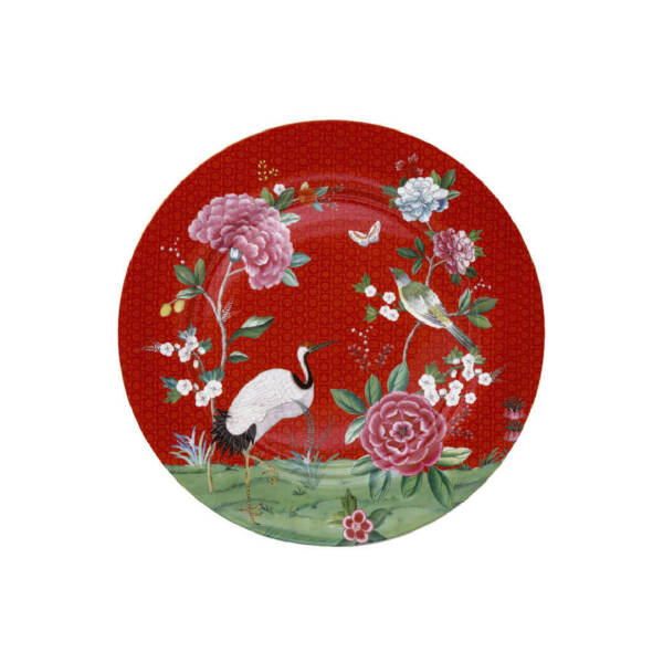 Pip Studio Blushing Birds Kırmızı Supla 32 cm - 1