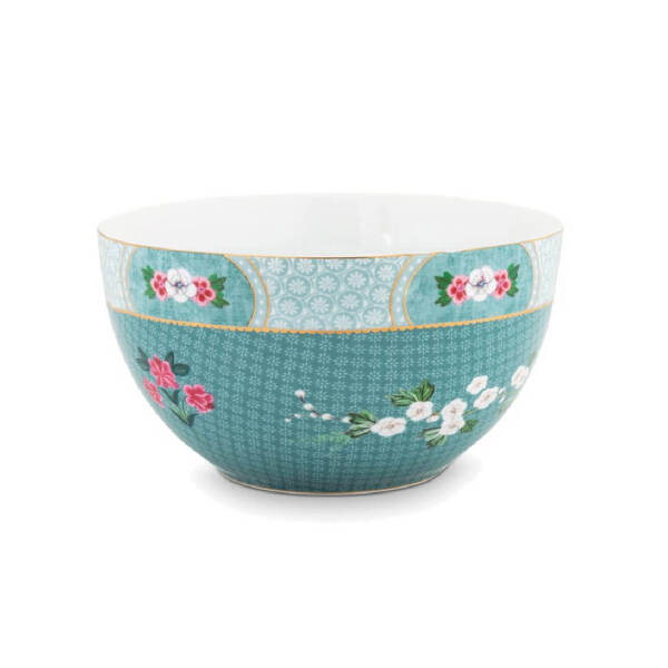 Pip Studio Blushing Birds Mavi Kase 18 cm - 1